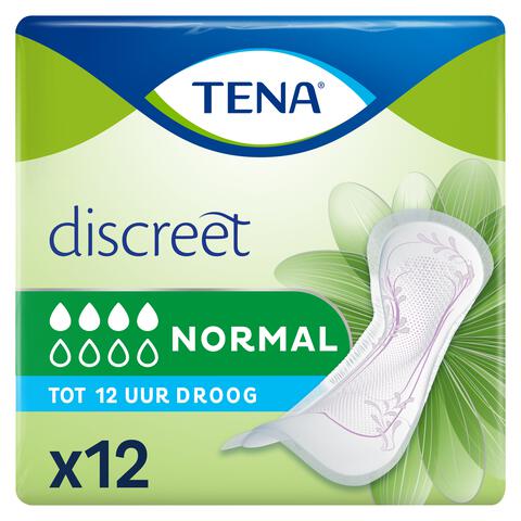 TENA Discreet Normal Incontinentieverband 12 stuks