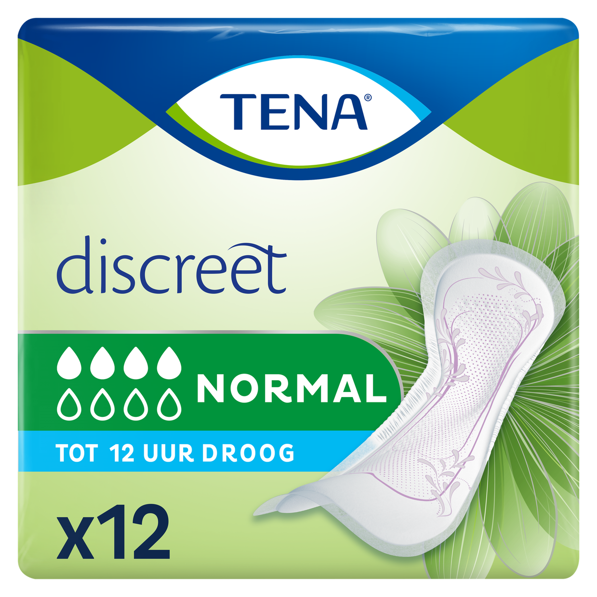 TENA incontinentie Discreet Normal — 12 stuks
