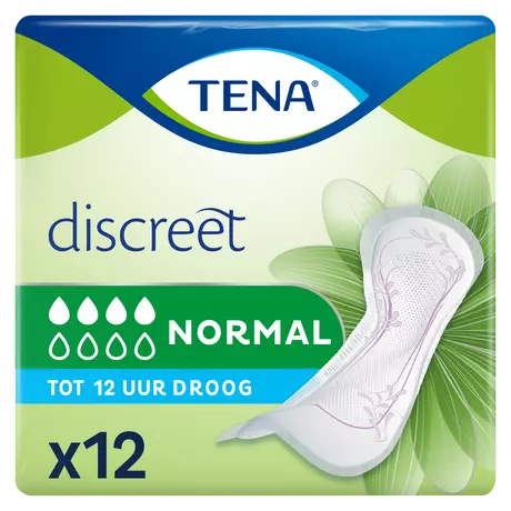 TENA Discreet Normal Incontinentieverband 12 stuks