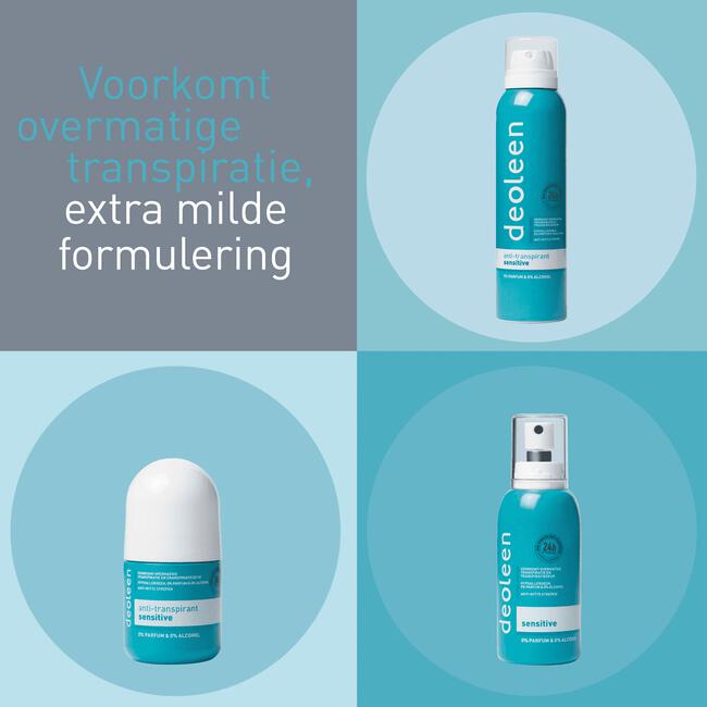 Deoleen Sensitive Anti-Transpirant Deodorant Spray 150 ML