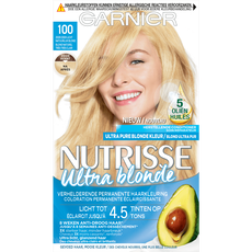 Garnier Nutrisse Crème Permanente Haarverf 100 Zeer Licht Natuurlijk Blond