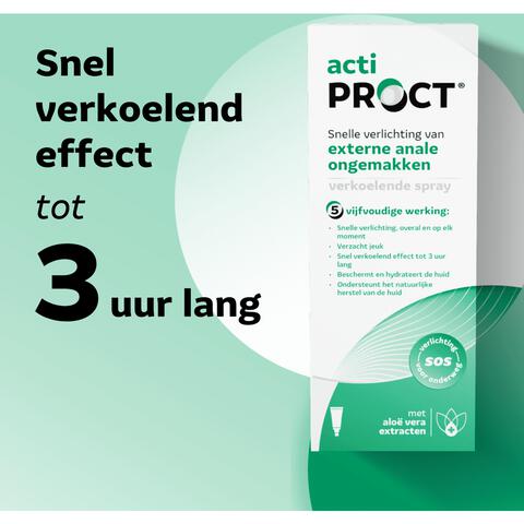 Actiproct Anale Ongemakken Spray 50 ML  