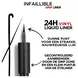 L'Oréal Paris Infaillible 24H Vinyl Liquid Liner Zwart Eyeliner