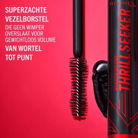 Rimmel London Thrill Seeker Wonder'Volume Mascara 004 Pitch Black