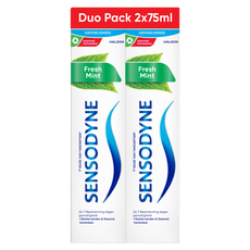 Sensodyne Fresh Mint Tandpasta Duo 2x 75ML Tandpasta - 2 Stuks