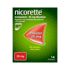 Nicorette Pleister 25 MG Nicotine 14 Stuks