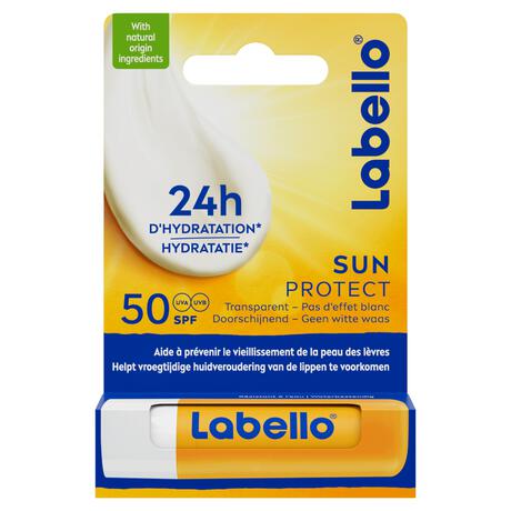 Labello Sun Protect Lippenbalsem 24u Hydratatie SPF 50 1 Stuk