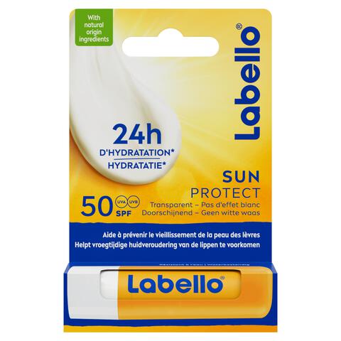 Labello Sun Protect Lippenbalsem 24u Hydratatie SPF 50 1 Stuk