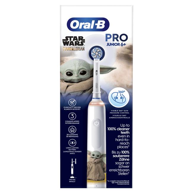 Oral-B Pro Junior Star Wars Yoda Elektrische Tandenborstel By Braun