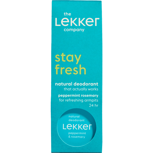 The Lekker Company Pepermunt & Rozemarijn Deodorant Crème 30 gram