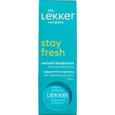 The Lekker Company Pepermunt & Rozemarijn Deodorant Crème 30 GR