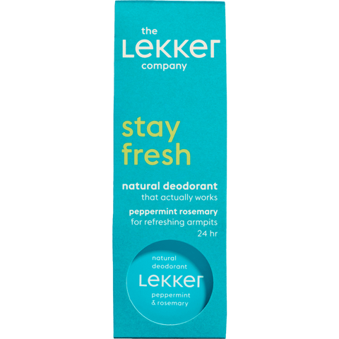 The Lekker Company Pepermunt & Rozemarijn Deodorant Crème 30 gram