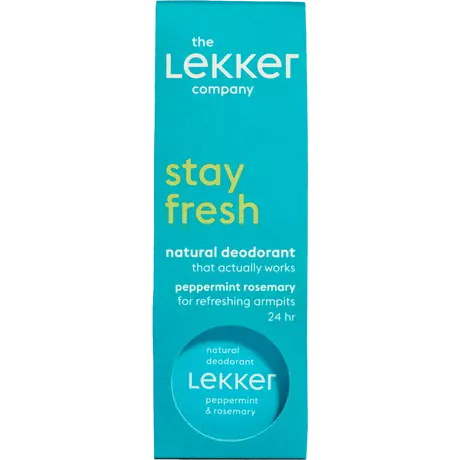 The Lekker Company Pepermunt & Rozemarijn Deodorant Crème 30 gram