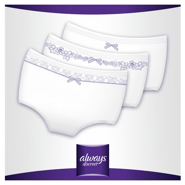Always Discreet Broekjes Voor Urineverlies Voor Dames Normal maat L x7