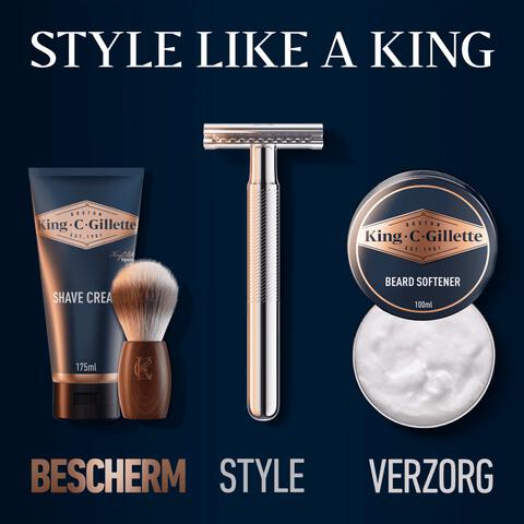 King C. Gillette Scheercrème 175 ML