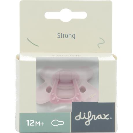 Difrax Fopspeen Natural 12M+ Se Rose Quartz