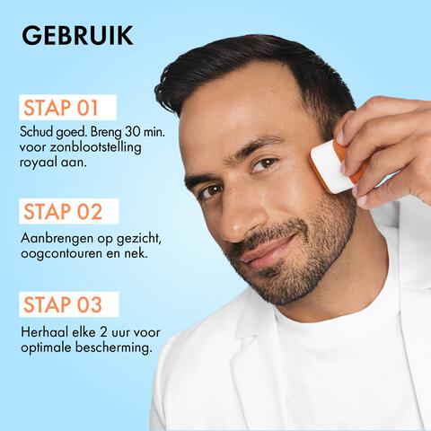 Vichy Capital Soleil Onzichtbare Zonnestick UV-Aqua SPF50 9 gram