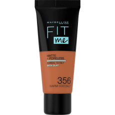 Maybelline New York Fit Me Matte + Poreless Foundation 356 Warm Coconut