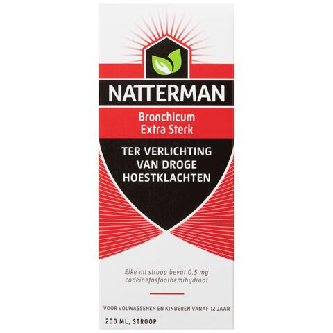 Natterman Bronchicum Extra Sterk 200 ML
