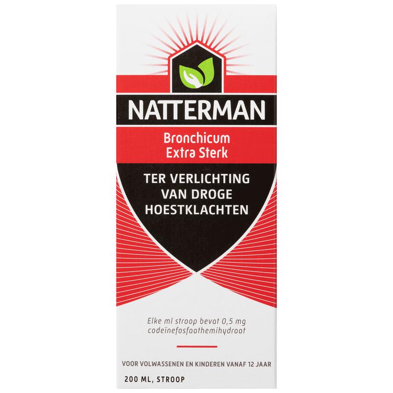 Natterman Bronchicum Extra Sterk Stroop 200 ML