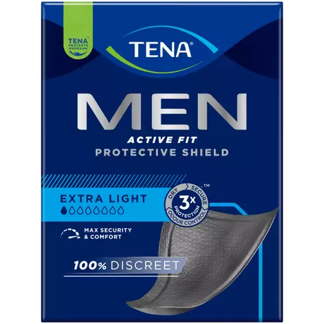 TENA Men Active Fit Protective Shield Extra Light Incontinentieverband 14 stuks