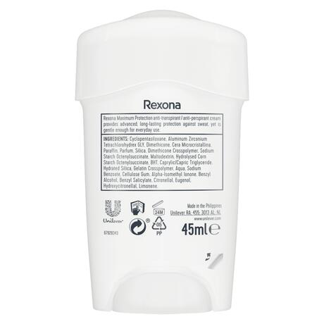 Rexona Woman Maximum Protection Confidence Deodorant Stick 45 ML