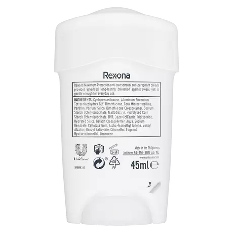 Rexona Woman Maximum Protection Confidence Deodorant Stick 45 ML