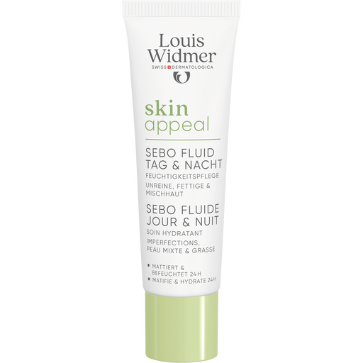 Louis Widmer Skin Appeal Sebo Fluid Zonder Parfum 30 ML