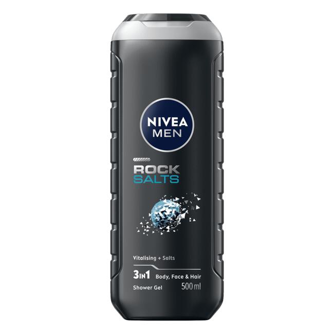 NIVEA MEN Rock Salts Douchegel 500 ML