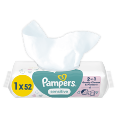 Pampers Sensitive Billendoekjes 52 Stuks