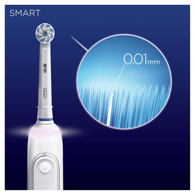 Dierentuin s nachts morfine Meander Oral-B Smart Sensitive Wit Elektrische Tandenborstel By Braun 1 EA | Etos