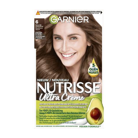 Garnier Nutrisse Crème Permanente Haarverf 6 Natuurlijk Donkerblond