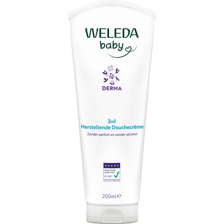 Weleda Baby Derma 3-in-1 Herstellende Douchecrème