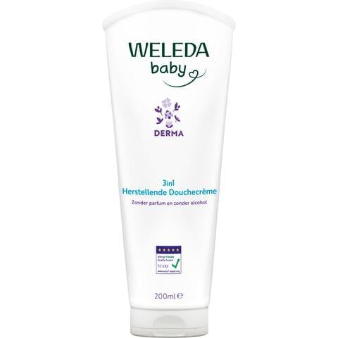 Weleda Baby Derma 3-in-1 Herstellende Douchecrème