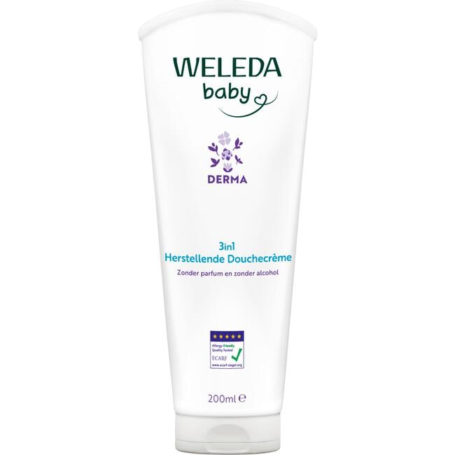 Weleda Baby Derma 3-in-1 Herstellende Douchecrème