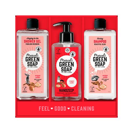 Marcel's Green Soap Giftset Argan & Oudh