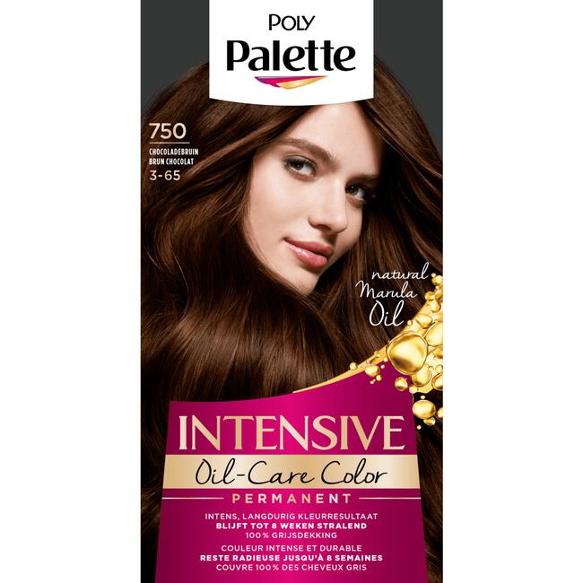 Poly Palette Intensive Crème Coloration 750 Chocolade Bruin