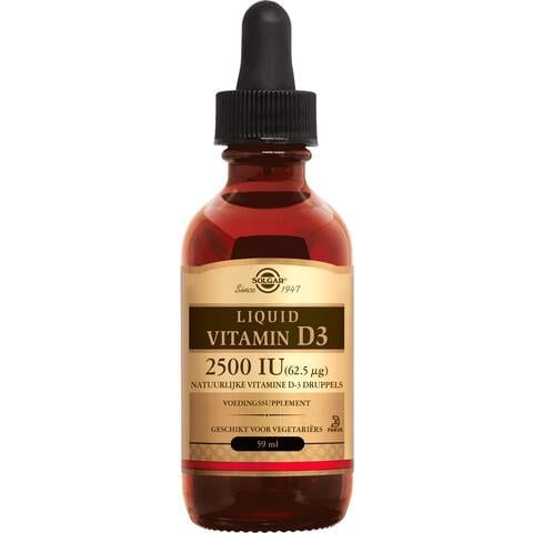 Solgar Liquid Vitamin D3 2500 IU 59 ML