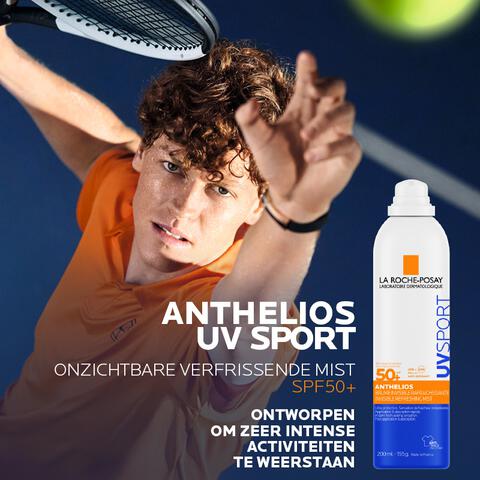 La Roche-Posay Anthelios UV Sport Zonnebrand Mist SPF50+ 200 ML