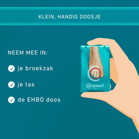 Compeed Blarenpleister voor Tenen 8 Pleisters