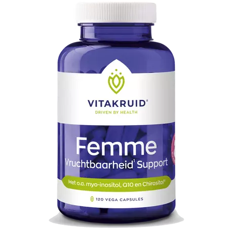 Vitakruid Femme Vruchtbaarheid Support 120 Vega Capsules