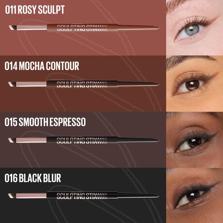 Maybelline Sculpting Stix Eyeliner 015 Smooth Espresso Bruin