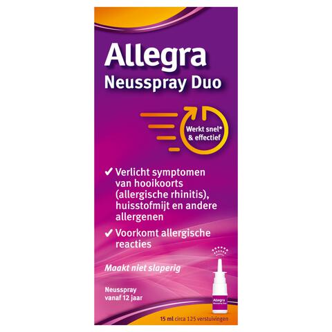 Allegra Neusspray Duo Flacon 15 ML