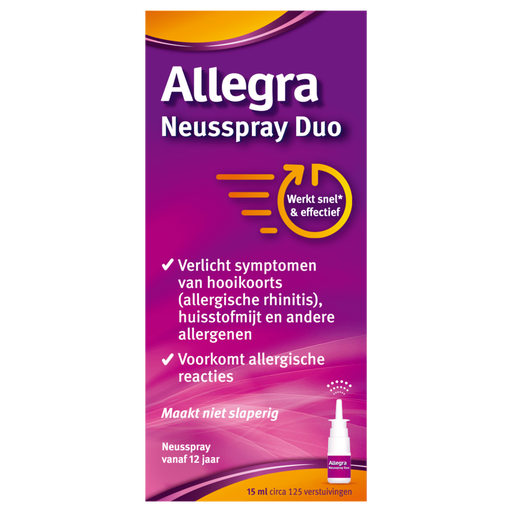 Allegra Neusspray Duo Flacon 15 ML