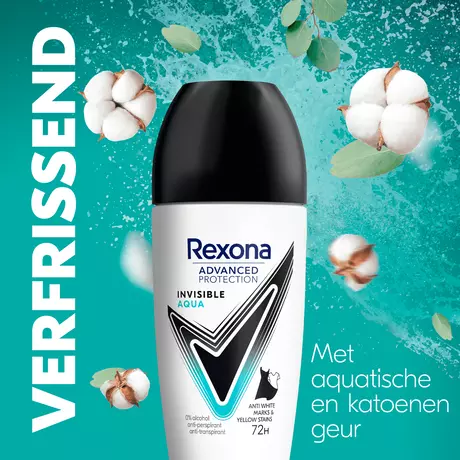 Rexona Woman Advanced Protection Invisible Aqua Deodorant Roller 50 ML