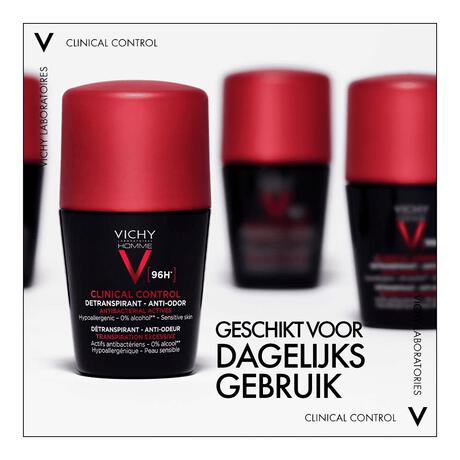Vichy Homme Clinical Control 96U Deodorant Roller 50 ML