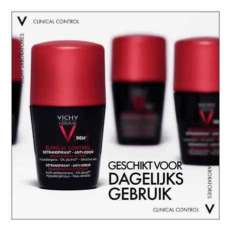 Vichy Homme Clinical Control 96U Deodorant Roller 50 ML
