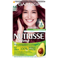 Garnier Nutrisse Crème Permanente Haarverf 4.6 Diep Rood Middenbruin