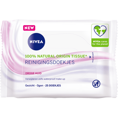 NIVEA 3-in-1 Reinigingsdoekjes Droge Huid 25 stuks