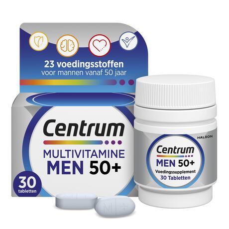 Centrum Multivitamine Men 50+ 30 St